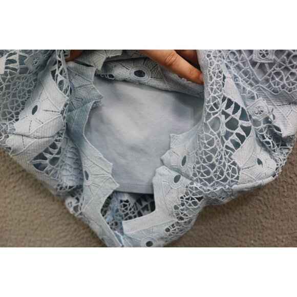 LuLu's Sway Away Lace Empire Waist Dress-Adj. Straps-Small-Lined-Cottagecore - Picture 4 of 15